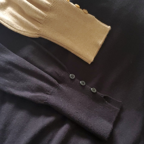 Sweaters  1 camel 1 black - Picture 2 of 2